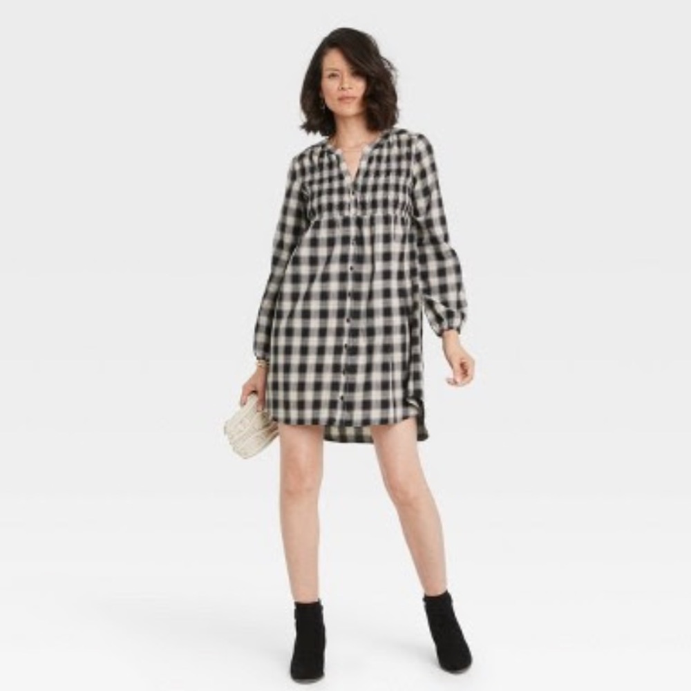 Knox Rose by Target Black and white midi dress
